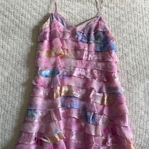 LoveShackFancy Mini Dress Pink
